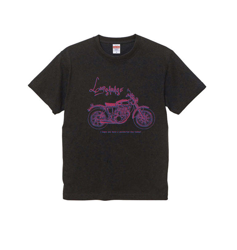L-G Tシャツ Black02 (Ｍサイズ)