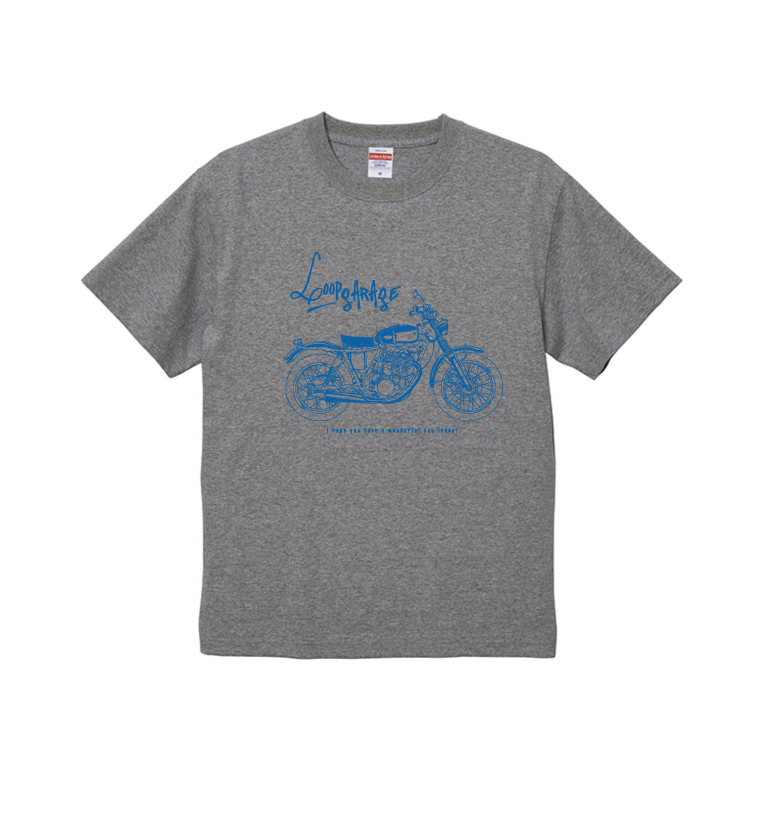 L-G Tシャツ Gray01 (Ｍサイズ)