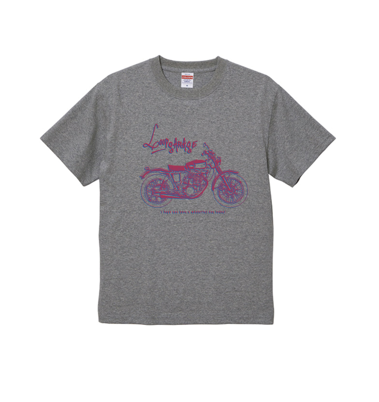 L-G Tシャツ Gray02 (Ｍサイズ)